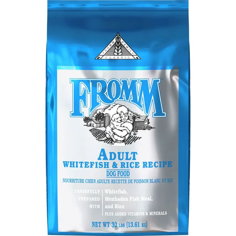 Fromm Classic Adult Dry Dog Food - Whitefish & Rice - 30lb Bag