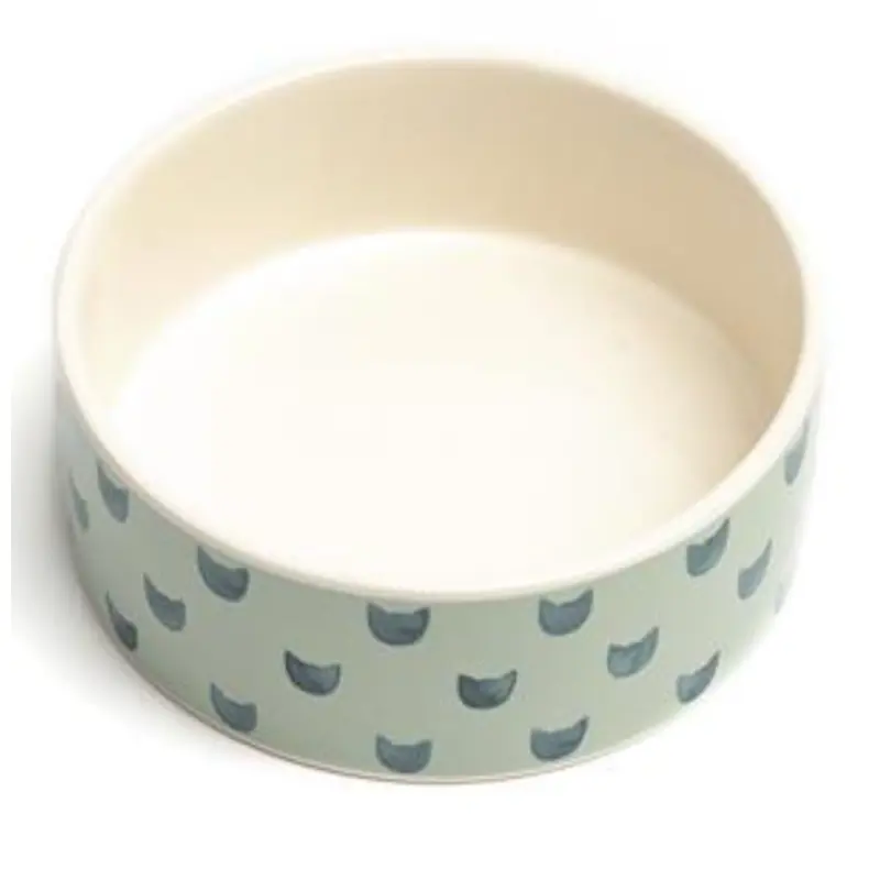 Park Life Designs Monty Round Cat Dish 2 Cup