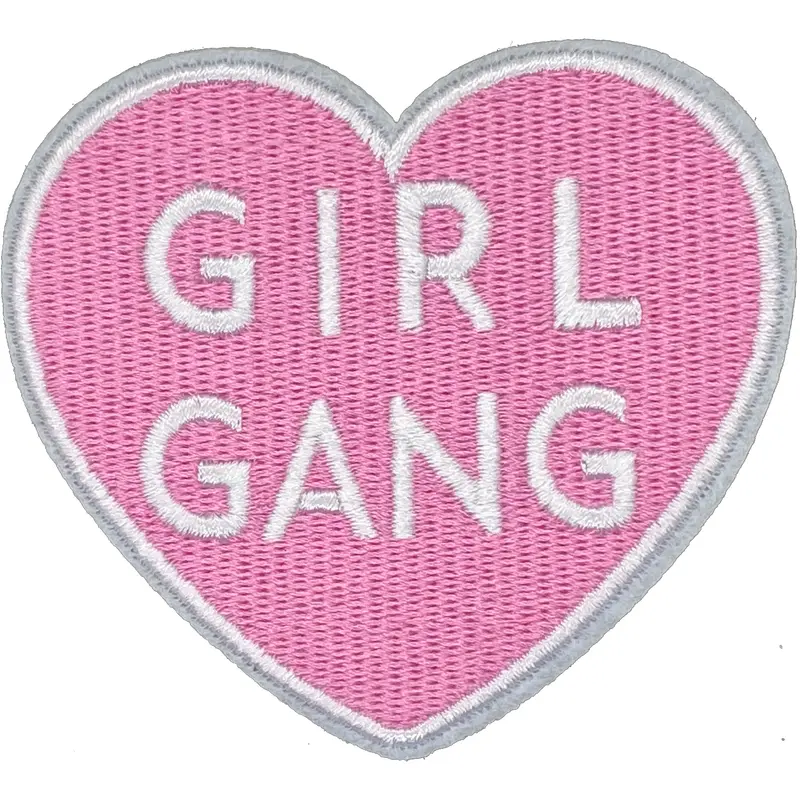 Girl Gang Pink Heart - Patch