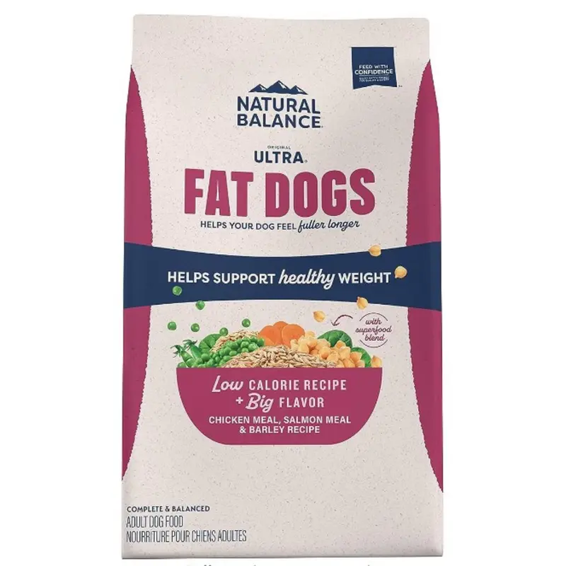 Natural Balance Targeted Nutrition Fat Dogs Recipe Dry Dog Food