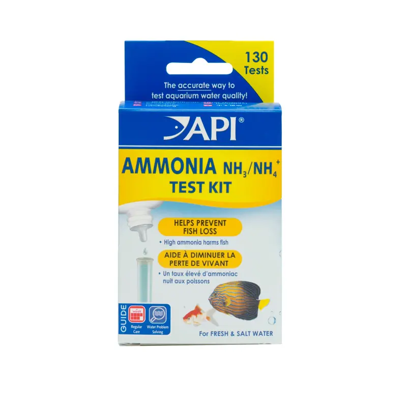 API Ammonia Test Kit  Freshwater And Saltwater Aquarium Water Test Kit  1-Count