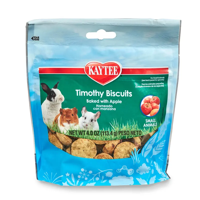 Kaytee Timothy Biscuits Baked Treat  Apple  4 oz
