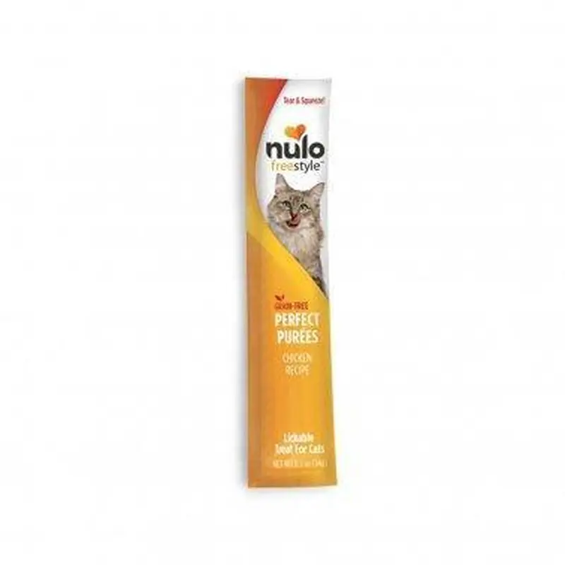 Nulo Freestyle Grain Free Perfect Puree Chicken Recipe Cat Treats