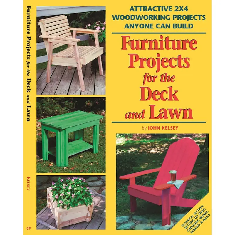 Furniture Projects for the Deck and Lawn