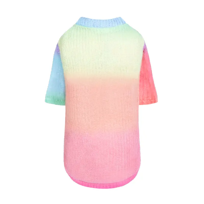 Rainbow Dog Sweater