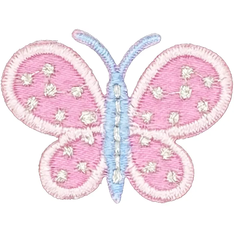 Sparkle Pink Butterfly- Patch