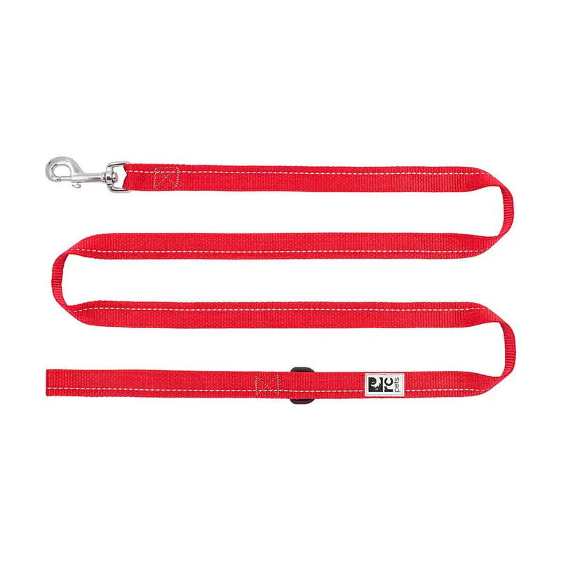 RC Pet Products Primary Dog Leash 1/2" Red