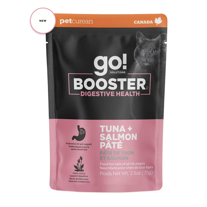 Go! Solutions Cat Booster Digestive Health Tuna + Salmon Pate