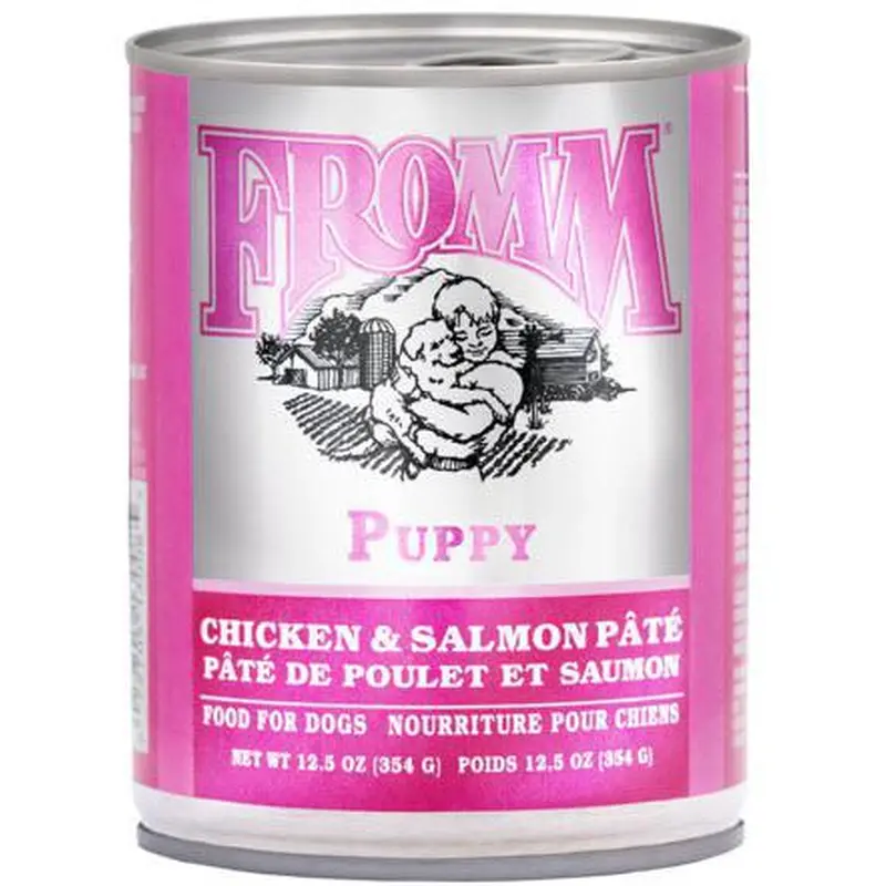 Fromm Puppy Can Classic Chicken & Salmon Pate 12.5 oz