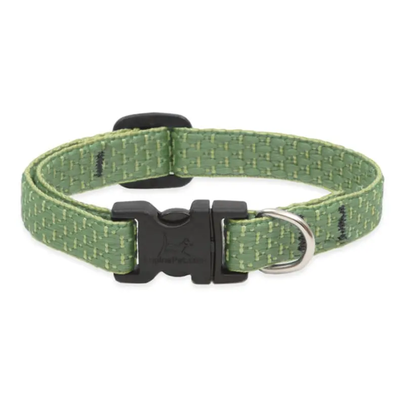 Lupine Pet Dog 3/4 In Wide 9-14 In Adjustable Collar Eco Moss