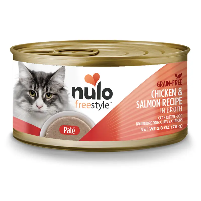 Nulo Freestyle 2.8oz Cat Food Pate Chicken and Salmon