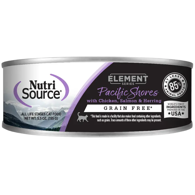 Nutrisource Element Grain Free 5.5oz Cat Food Pacific Shores