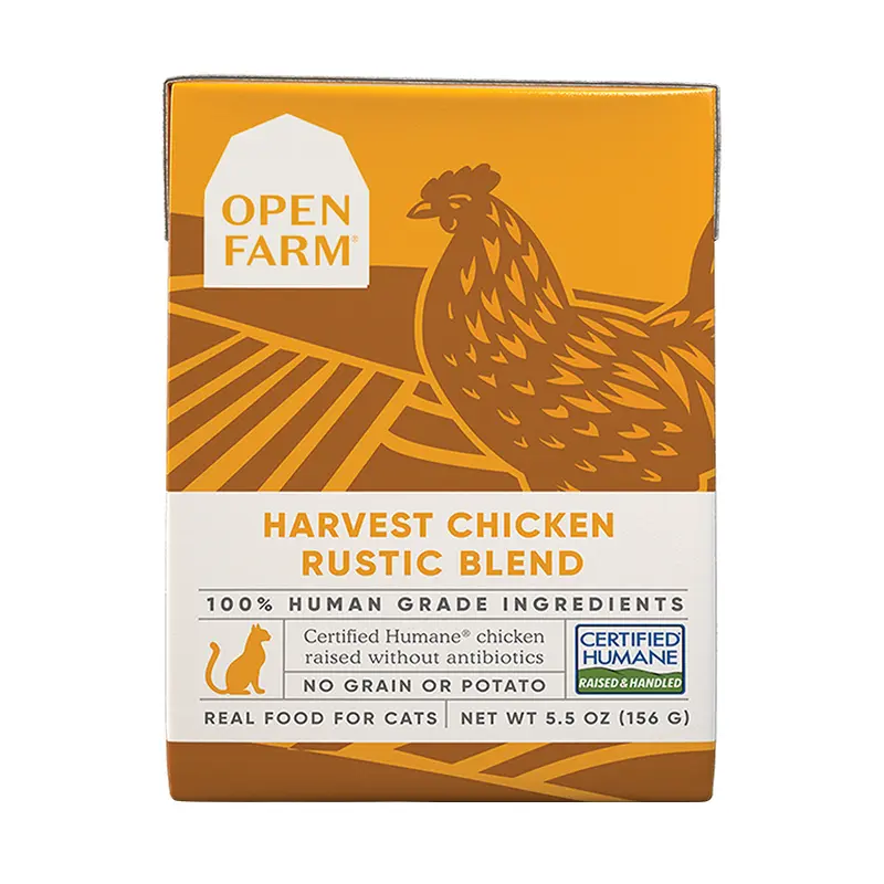 Open Farm Rustic Blends Cat foor 5.5oz Chicken