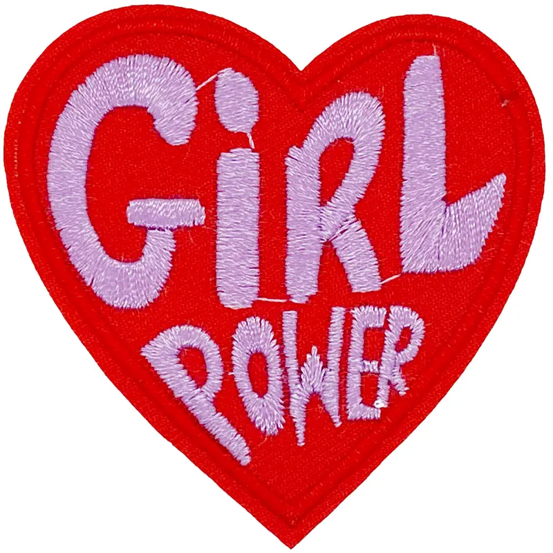 Girl Power Heart - Patch