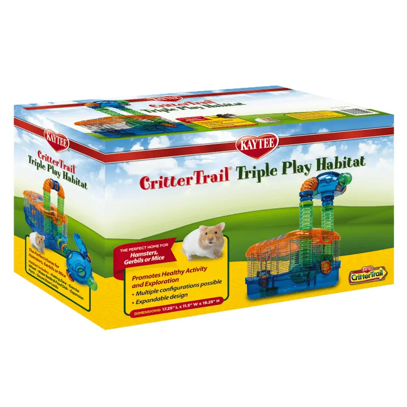 Kaytee CritterTrail Triple Habitat