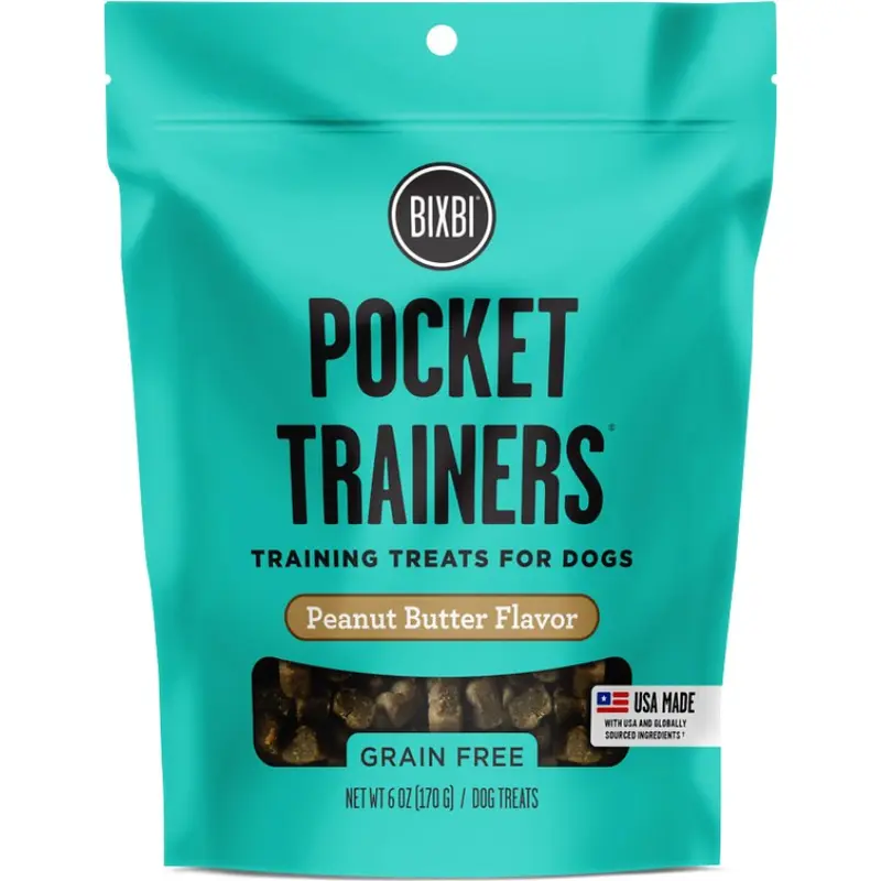 Bixbi Pocket Trainers Peanut Butter 6 oz.