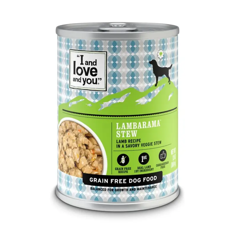 I And Love And You Grain Free Lambarama Stew Canned Dog Food