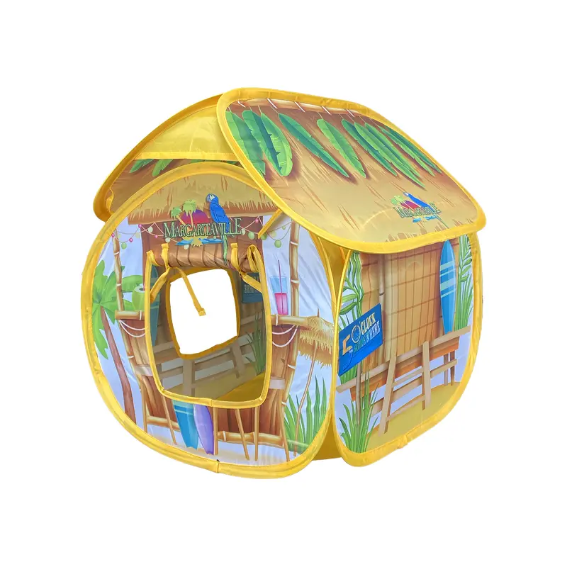 Multipet Cat Toy Margaritaville Tiki Tent 16in