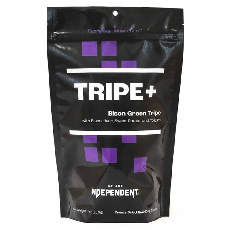 Ndependent Dog Tripe Freeze-dried Bison Dog Treats 4oz