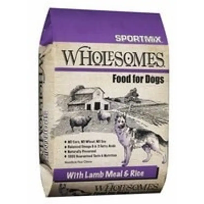 SportMix Wholesomes Lamb Meal & Rice Dog Food 40lb