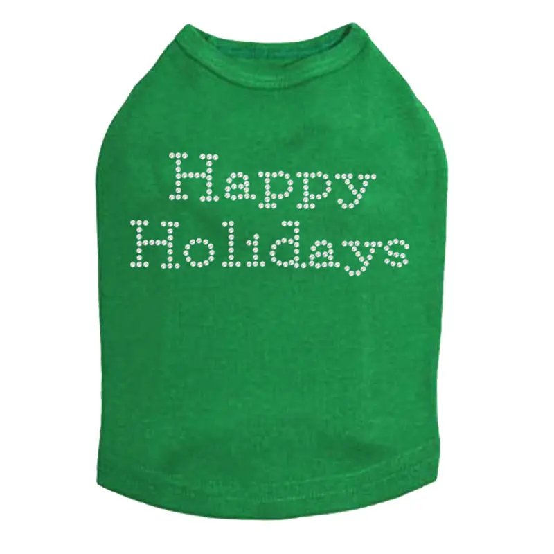 Happy Holidays - Dog Tank