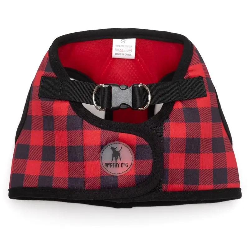Sidekick Printed Buffalo Plaid Harness